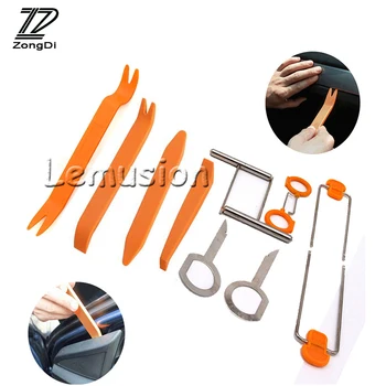 ZD 12Pcs Car Panel Pry Disassembly Tool For VW Golf 4 7 5 MK4 Mazda 6 cx-5 Peugeot 206 207 208 508 Touareg Tiguan 2017 Jetta MK6