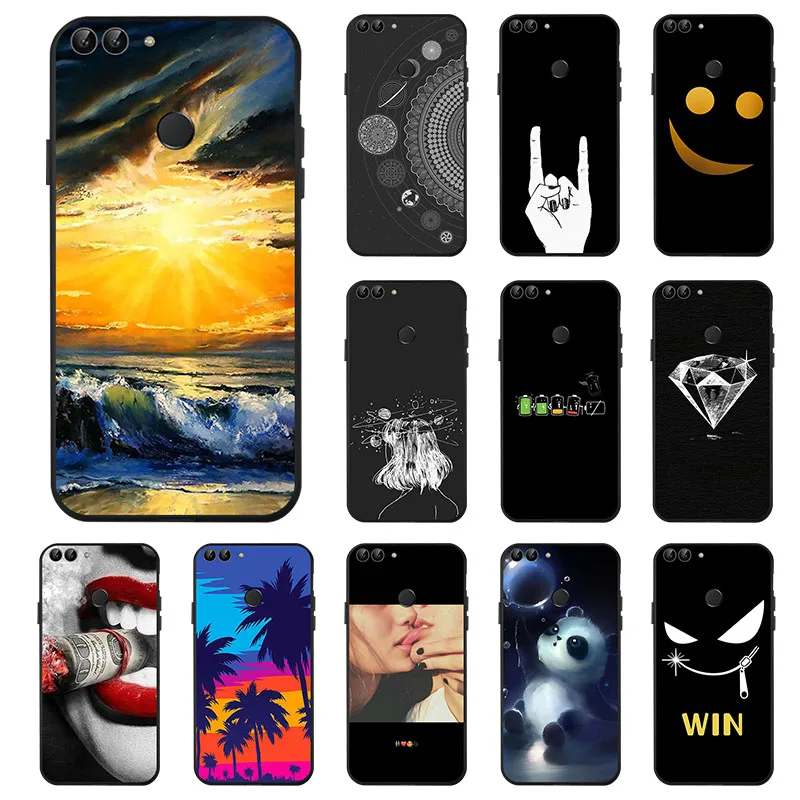 Ojeleye Fashion Black Silicon Case For Huawei P Smart 2018 Cases Anti-knock Phone Cover For Huawei Nova Lite 2 Enjoy 7S Covers
Ojeleye Fashion Black Silicon Case For Huawei P Smart 2018 Cases Anti-knock Phone Cover For Huawei Nova Lite 2 Enjoy 7S Covers