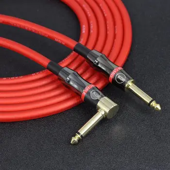 Guitar Audio Cable Line Connector Cord Electric Guitar Bass Piano Keyboard Drum Instrument Noise Reduction Shield Wire 19AWG
Guitar Audio Cable Line Connector Cord Electric Guitar Bass Piano Keyboard Drum Instrument Noise Reduction Shield Wire 19AWG