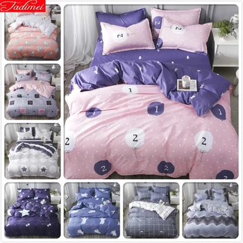 Pink Blue 3/4 pcs Bedding Set Kids Soft Cotton Bed Linen 150x200 180x220 200x230 220x240 Duvet Cover Single Twin Queen King Size
Pink Blue 3/4 pcs Bedding Set Kids Soft Cotton Bed Linen 150x200 180x220 200x230 220x240 Duvet Cover Single Twin Queen King Size