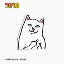 A0696 nermal tide 브랜드 로고 스티커 방수 가방 노트북 기타 수하물 스케이트 보드 자전거 장난감 러블리 모토 스티커(China)