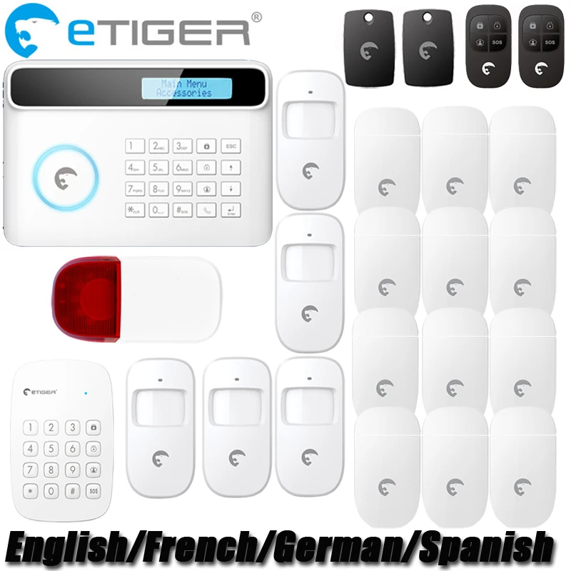 2015 Latest GSM Alarm System 433Mhz Home Anti-theift Security Alarm System Burglar Security Alarm with App Control
2015 Latest GSM Alarm System 433Mhz Home Anti-theift Security Alarm System Burglar Security Alarm with App Control