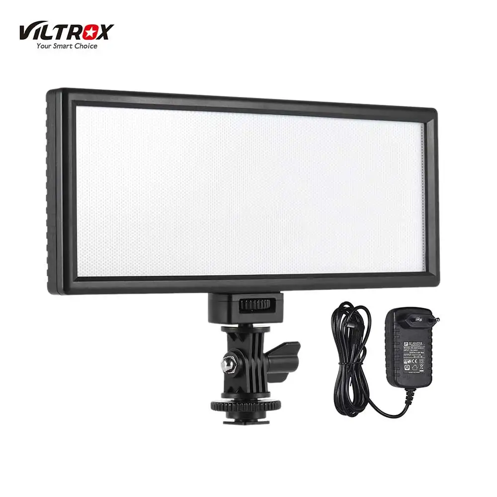 VILTROX L132T Photo Studio LED Video Light Fill Light Photography Lighting Camera Light for Canon Nikon Sony DSLR Camera
VILTROX L132T Photo Studio LED Video Light Fill Light Photography Lighting Camera Light for Canon Nikon Sony DSLR Camera