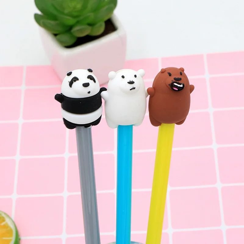 2pcs/lot 0.5mm cute Stupid bear Gel Pen Promotional Gift Stationery School & Office Supply Kawai Neutral pen Stationery
2pcs/lot 0.5mm cute Stupid bear Gel Pen Promotional Gift Stationery School & Office Supply Kawai Neutral pen Stationery