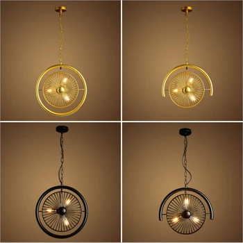 Industrial Wind Pendant Lights Retro Iron Lamp LOFT Creative E27 Fan Pendant Lights
Industrial Wind Pendant Lights Retro Iron Lamp LOFT Creative E27 Fan Pendant Lights