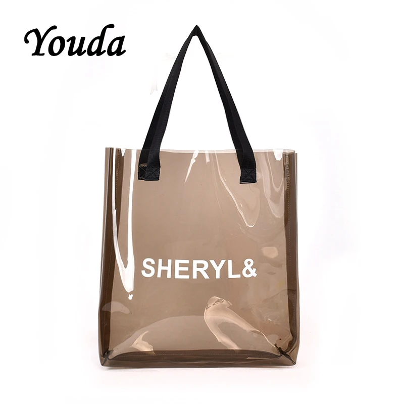 Youda Personality PVC Material Ladies Handbag Large Capacity Transparent Shoulder Bag Solid Color Fashion Trend Portable Tote
Youda Personality PVC Material Ladies Handbag Large Capacity Transparent Shoulder Bag Solid Color Fashion Trend Portable Tote