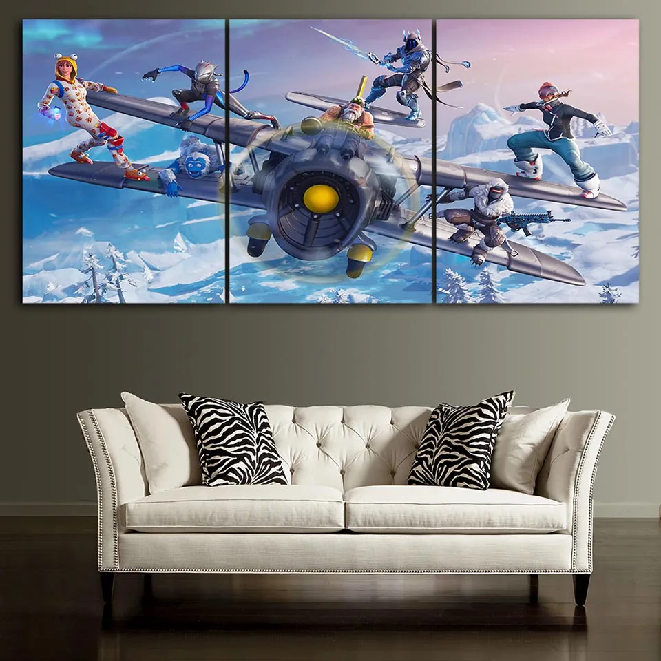 Wall Art Pictures HD Prints 5 Pieces Battle Pass Season 7 Game Poster Home Decor Canvas Paintings Modular Frame For Living Room
Wall Art Pictures HD Prints 5 Pieces Battle Pass Season 7 Game Poster Home Decor Canvas Paintings Modular Frame For Living Room