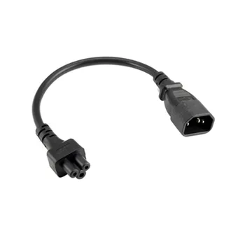 High Quality IEC320 C14 Male Plug to C5 Female Adapter Cable IEC 3 Pin Male to C5 .PDU PSU Power Converter Cord,30CM,10 PCS
High Quality IEC320 C14 Male Plug to C5 Female Adapter Cable IEC 3 Pin Male to C5 .PDU PSU Power Converter Cord,30CM,10 PCS