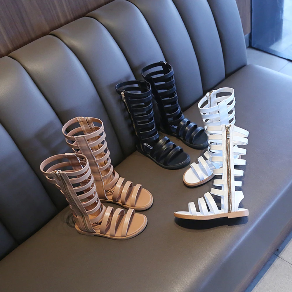 Hot Sell Summer Fashion Roman Boots High-top Girls Sandals Kids Gladiator Sandals Toddler Child Sandals Girls High Quality Shoes
Hot Sell Summer Fashion Roman Boots High-top Girls Sandals Kids Gladiator Sandals Toddler Child Sandals Girls High Quality Shoes