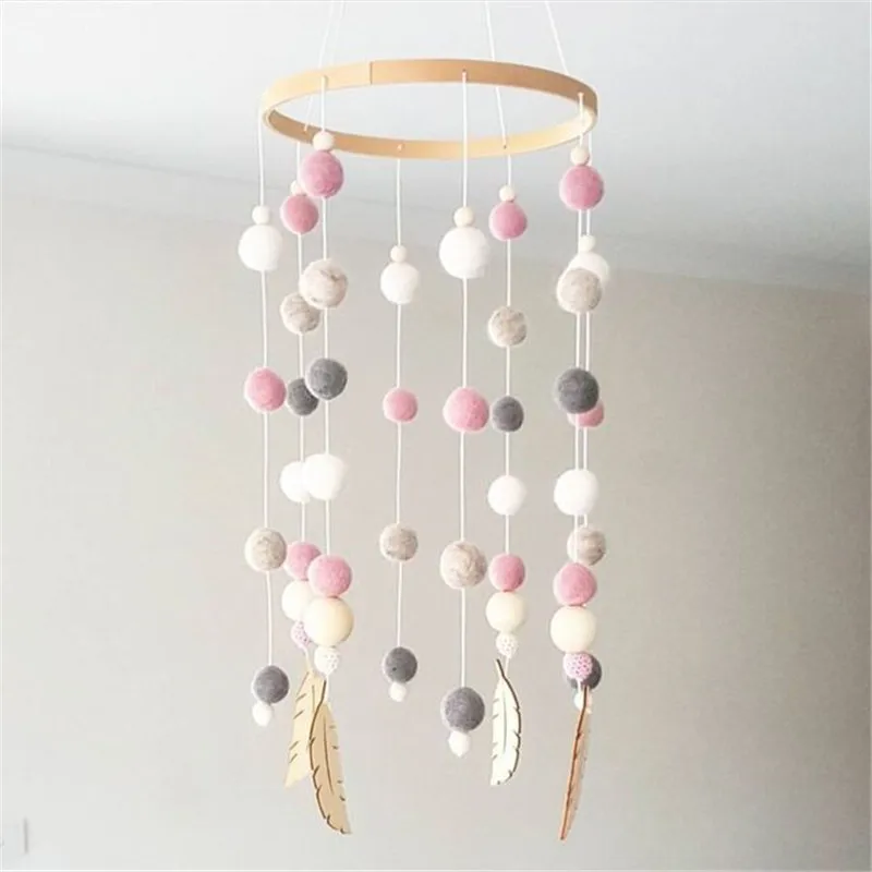 Nordic Nursery Ball Baby Girl Mobile Hanging Bed Crib Toys Baby Rattle Toys Photography Props Newborn Gift Children Room Decor
Nordic Nursery Ball Baby Girl Mobile Hanging Bed Crib Toys Baby Rattle Toys Photography Props Newborn Gift Children Room Decor