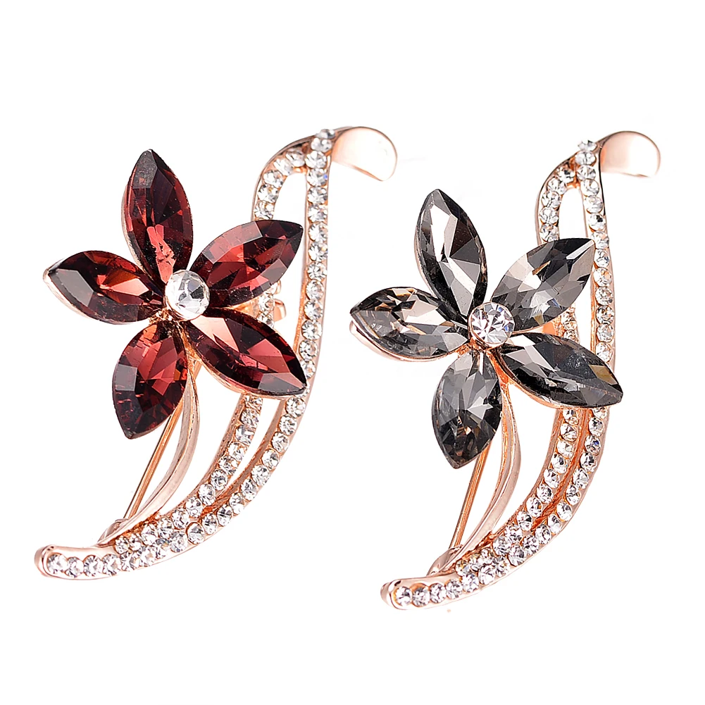 Elegant Antique Brooch Pretty Crystal Flower Scarf Pins Accessory Xmas Wedding Pins Brooches High Quality Cute Gift
Elegant Antique Brooch Pretty Crystal Flower Scarf Pins Accessory Xmas Wedding Pins Brooches High Quality Cute Gift