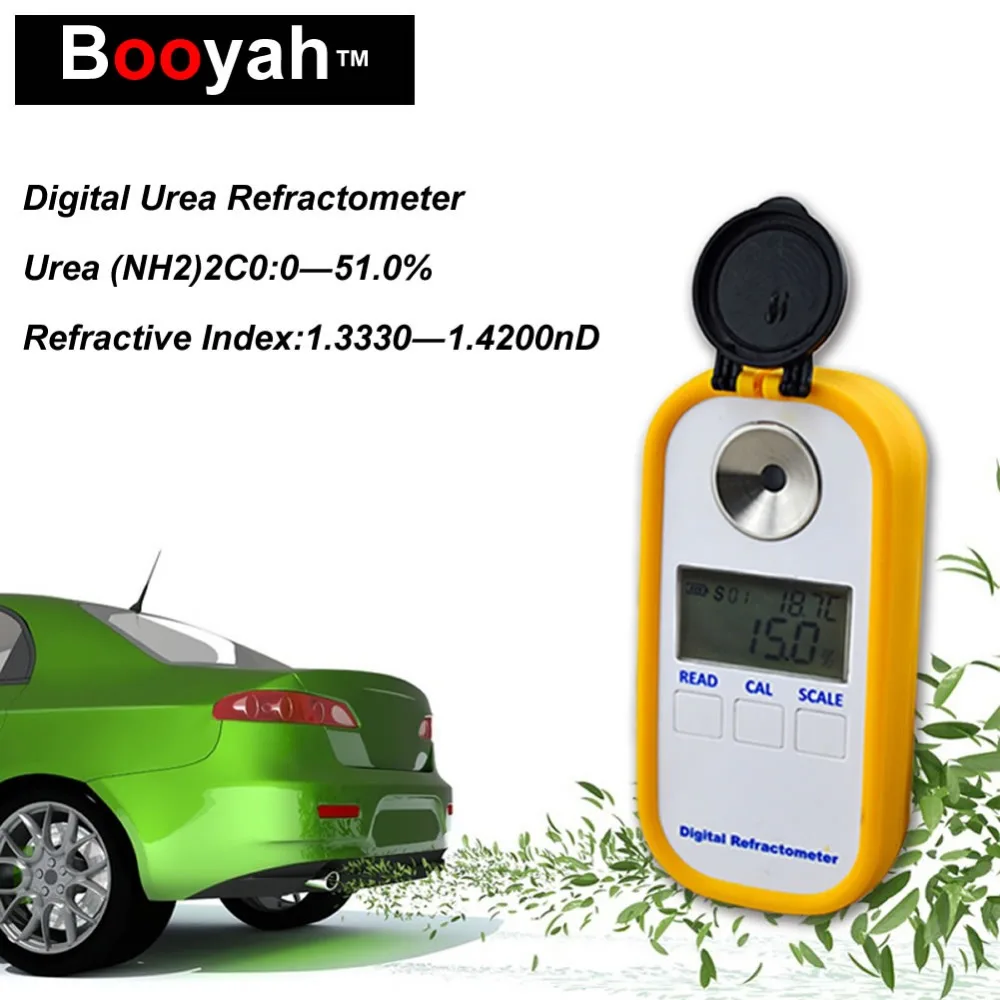 Booyah DR602 0-51.0% Urea Concentration Refractometer Diesel Content Concentration Detector Engine Glass Water Glycol Hydrometer
Booyah DR602 0-51.0% Urea Concentration Refractometer Diesel Content Concentration Detector Engine Glass Water Glycol Hydrometer