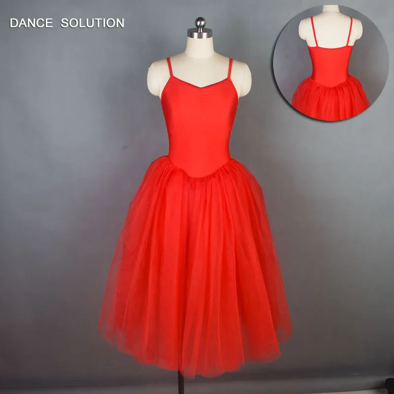 Red Spandex Bodice with Long Romantic Ballet Tutu Girl & Woman Stage Costumes Ballerina Solo Dancewear Ballet Dance Dress 15089
Red Spandex Bodice with Long Romantic Ballet Tutu Girl & Woman Stage Costumes Ballerina Solo Dancewear Ballet Dance Dress 15089