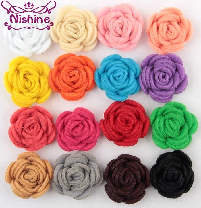 Nishine 30pcs/lot 1.4" Mini Felt Rose Flower For Children Headband Clips Flat Back DIY Making Material Apparel Accessories
Nishine 30pcs/lot 1.4" Mini Felt Rose Flower For Children Headband Clips Flat Back DIY Making Material Apparel Accessories