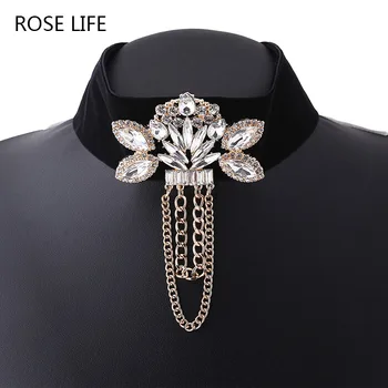 ROSE LIFE Fashion Personality Wild Ornaments Retro Simple Elements Necklace Fringed Neck Female Jewlery 
ROSE LIFE Fashion Personality Wild Ornaments Retro Simple Elements Necklace Fringed Neck Female Jewlery