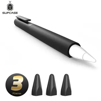 SUPCASE Silicone Protective Case for Apple Pencil (2nd Generation), Anti-Slip Grip with Nib Cover (3 Pieces) Accessories
SUPCASE Silicone Protective Case for Apple Pencil (2nd Generation), Anti-Slip Grip with Nib Cover (3 Pieces) Accessories