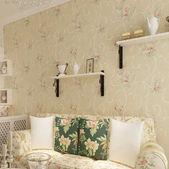 Retro American Pastoral Floral Nonwovens Wallpaper Warmer Bedroom Living Room restaurant Wallpaper
Retro American Pastoral Floral Nonwovens Wallpaper Warmer Bedroom Living Room restaurant Wallpaper