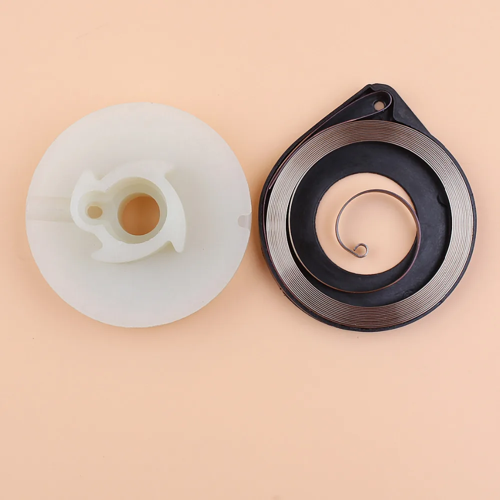 Starter Pulley Recoil Spring Kit Fit HUSQVARNA 51 55 Chainsaw Replacement Parts 505303735, 501763101
Starter Pulley Recoil Spring Kit Fit HUSQVARNA 51 55 Chainsaw Replacement Parts 505303735, 501763101