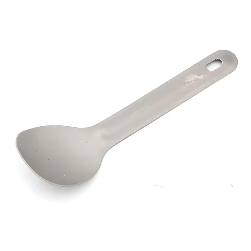 TOAKS SLV-10 Ultralight Short Handle Titanium Spoon Portable Outdoor Camping Hiking Cutlery
TOAKS SLV-10 Ultralight Short Handle Titanium Spoon Portable Outdoor Camping Hiking Cutlery
