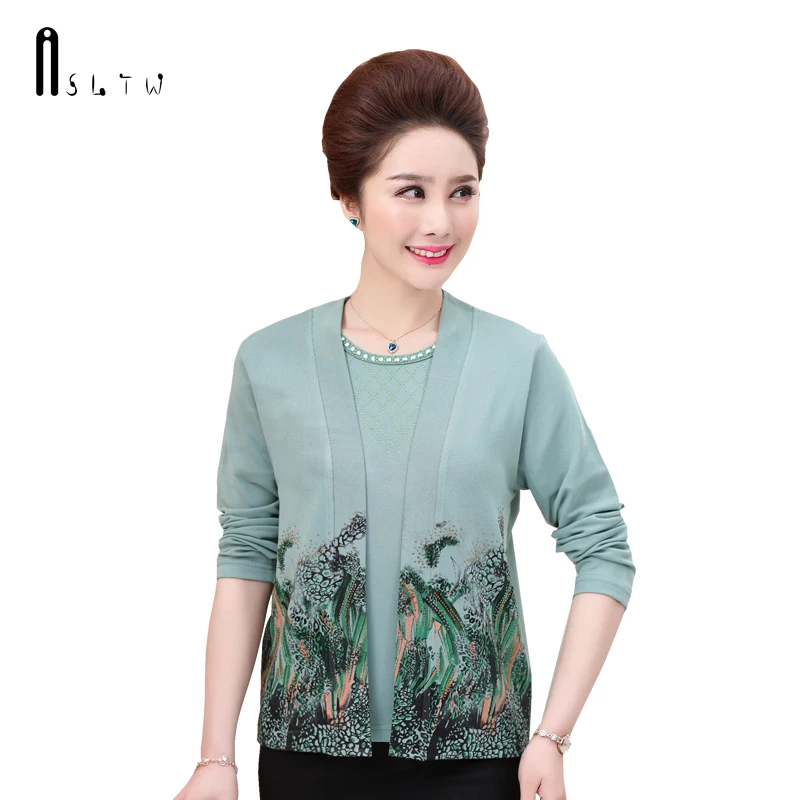 ASLTW Women Sweater Sets New Arriva Fashion Women's Real Two Pieces Sweaters O Neck Print Flowers Shirt + Cardigan Sweater Suits
ASLTW Women Sweater Sets New Arriva Fashion Women's Real Two Pieces Sweaters O Neck Print Flowers Shirt + Cardigan Sweater Suits