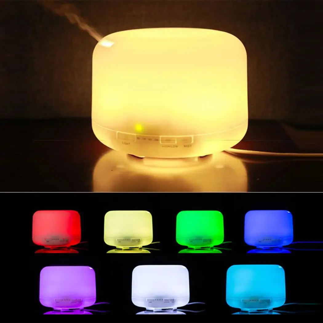 300ML/500ML Ultrasonic Air Humidifier Aroma Essential Oil Diffuser Home Humidifier Mist Fogger Maker LED Night Light Home
300ML/500ML Ultrasonic Air Humidifier Aroma Essential Oil Diffuser Home Humidifier Mist Fogger Maker LED Night Light Home