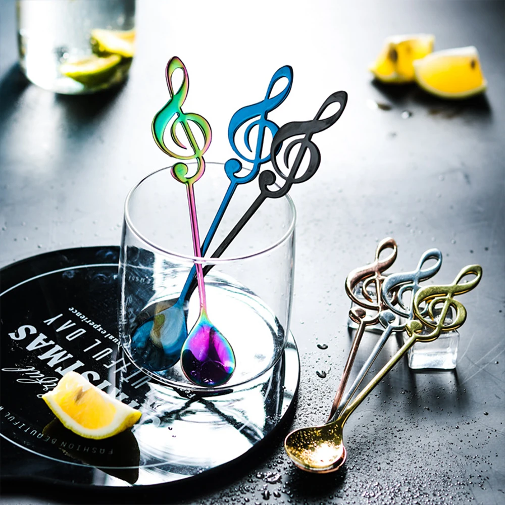 304 Stainless Steel Coffee Spoon Creative Musical Note Dessert Spoon Tea Soup Coffee Stir Ice-Cream Durable Scoop Kitchen Gift
304 Stainless Steel Coffee Spoon Creative Musical Note Dessert Spoon Tea Soup Coffee Stir Ice-Cream Durable Scoop Kitchen Gift