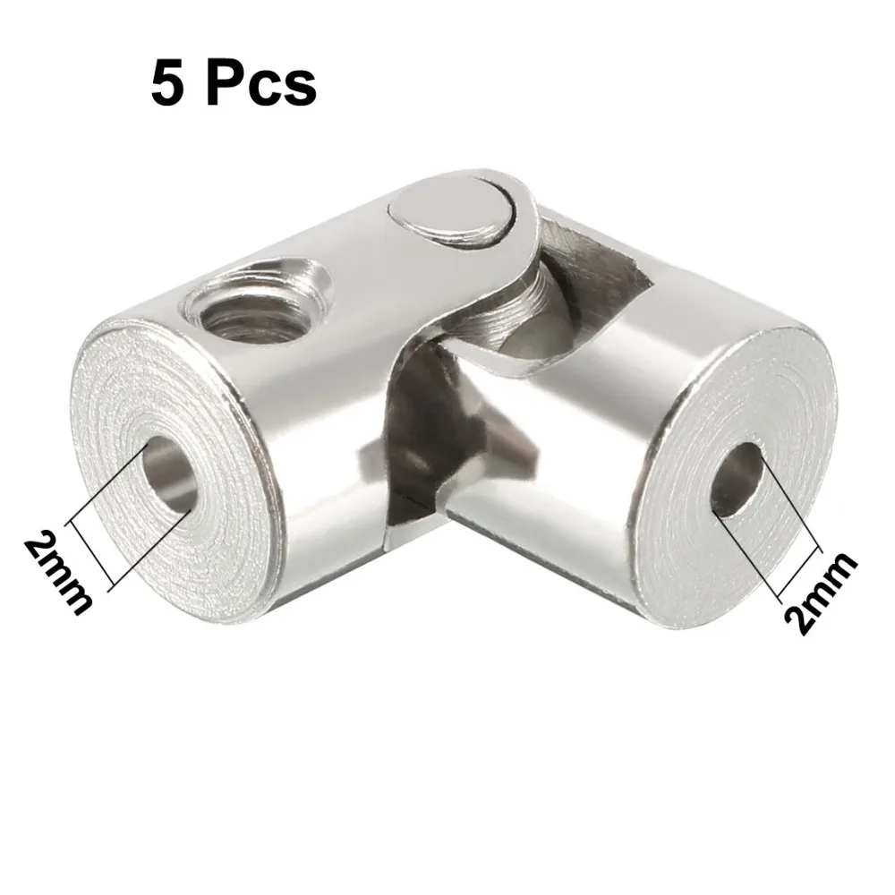 Uxcell Hotsale 5pcs 2-2.3mm Boat Cardan Joint Gimbal Couplings Universal Joint Coupler Shaft Coupling for Toy Model DIY Motor
Uxcell Hotsale 5pcs 2-2.3mm Boat Cardan Joint Gimbal Couplings Universal Joint Coupler Shaft Coupling for Toy Model DIY Motor
