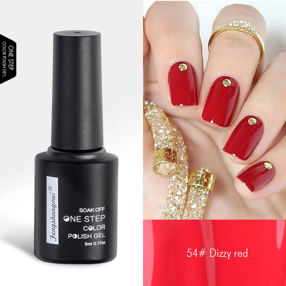 Fengshangmei Unhas de Gel Soak off 3 in 1 Gel Varnish UV Popular Colors DIY One Step Gel Nail Polish
Fengshangmei Unhas de Gel Soak off 3 in 1 Gel Varnish UV Popular Colors DIY One Step Gel Nail Polish