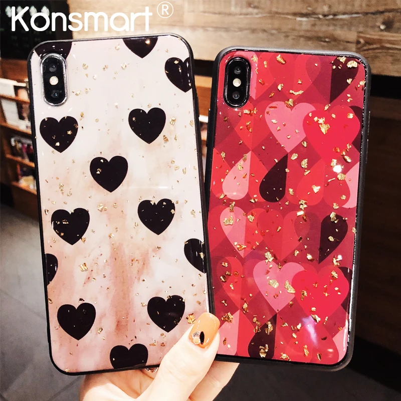 Luxury Phone Case For iPhone Xs Max Cute Case Back Cover For iPhone XR X Bling Heart Rubber Soft Case for iPhone 7 8 6 6s plus
Luxury Phone Case For iPhone Xs Max Cute Case Back Cover For iPhone XR X Bling Heart Rubber Soft Case for iPhone 7 8 6 6s plus