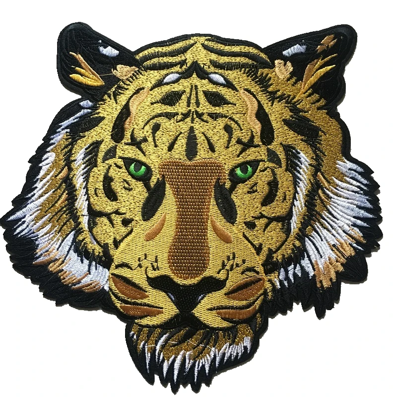2017 New Tiger Embroidered Applique Patches Iron on Patch for Clothes DIY Grament Accessories Embroidery Patchwork decoration
2017 New Tiger Embroidered Applique Patches Iron on Patch for Clothes DIY Grament Accessories Embroidery Patchwork decoration