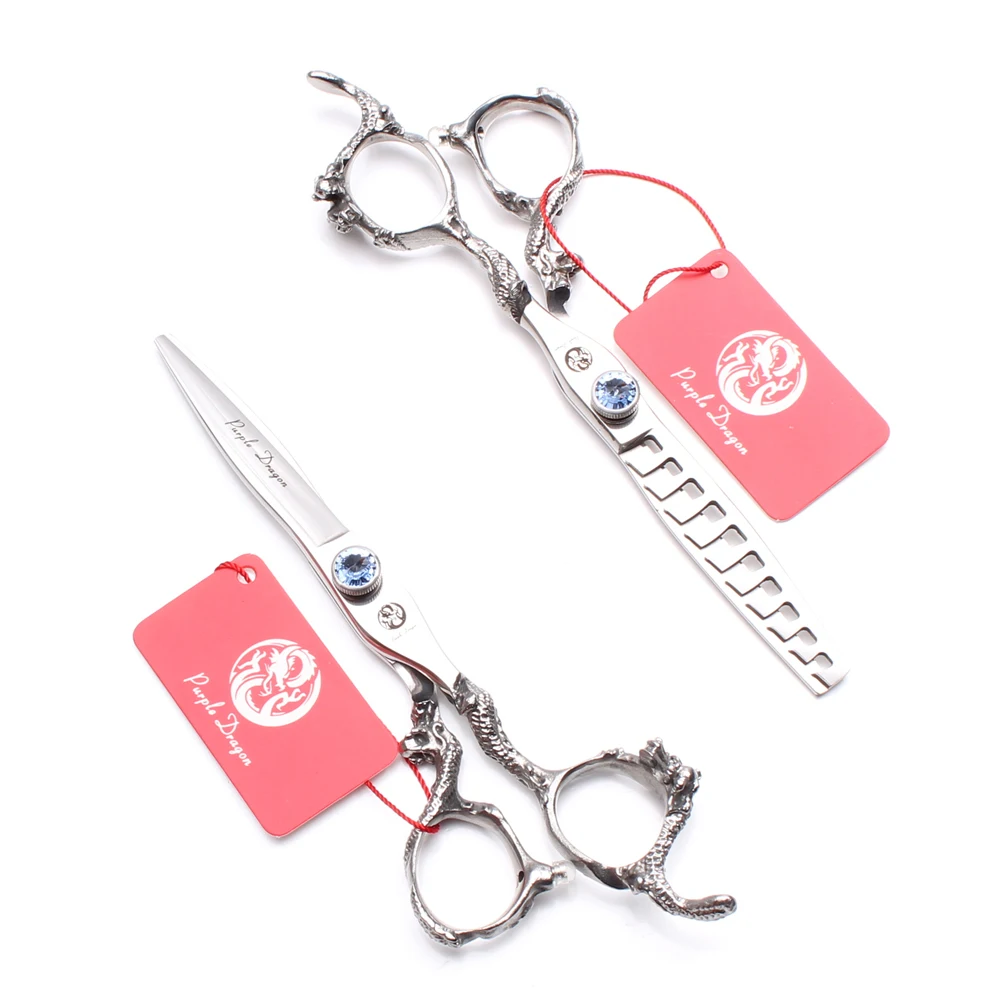 6.0" 17.5cm 440C Professional Hair Scissors Cutting Shears Thinning Shears Salon Hairdressing Scissors Barber Scissors Set Z9006
6.0" 17.5cm 440C Professional Hair Scissors Cutting Shears Thinning Shears Salon Hairdressing Scissors Barber Scissors Set Z9006
