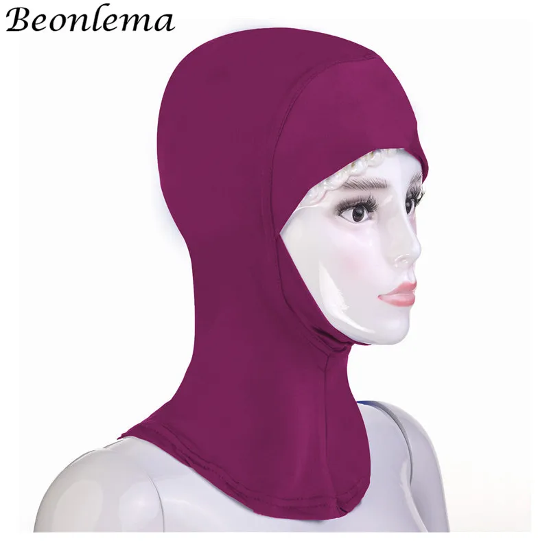 Beonlema Muslim Hidjab Musulmane Inner Under Caps Hijab Head Warp Neck Covering Scarf Ladies Formal Islamic Turban | Тематическая