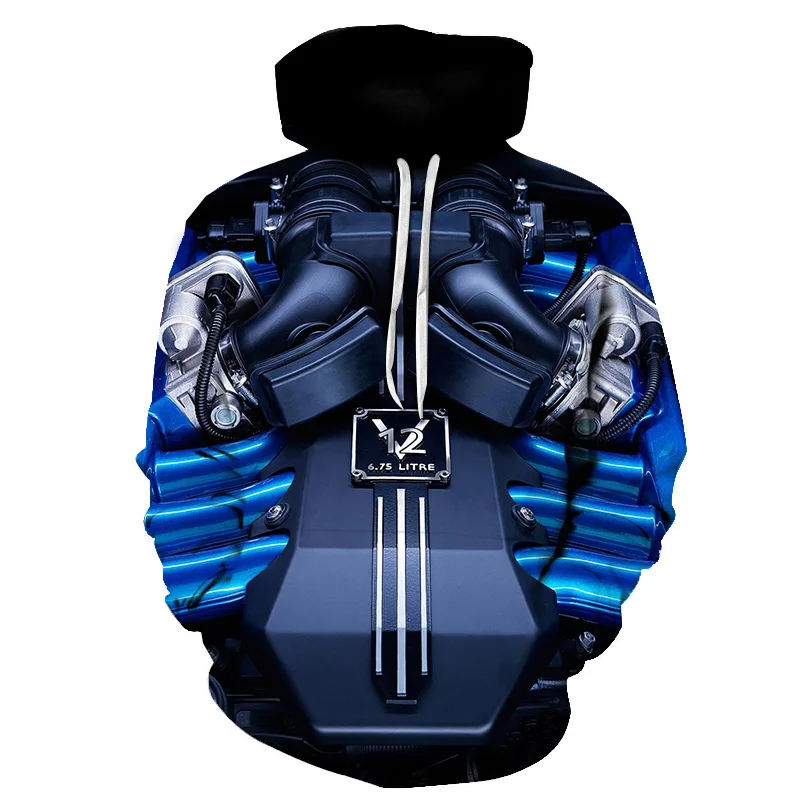 Harajuku men's hoodies sweatshirt super locomotive engine hoodies 3D printing engine street hip hop men and women casual jacket
Harajuku men's hoodies sweatshirt super locomotive engine hoodies 3D printing engine street hip hop men and women casual jacket