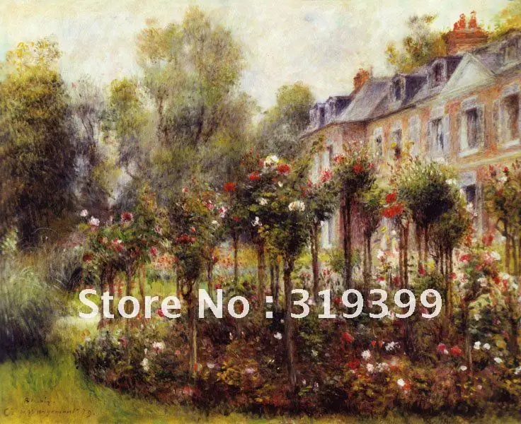 100% handmade Pierre Auguste Renoir Oil Painting reproduction on linen canvas ,The Rose Garden at Wargemont,Free DHL Shipping
100% handmade Pierre Auguste Renoir Oil Painting reproduction on linen canvas ,The Rose Garden at Wargemont,Free DHL Shipping