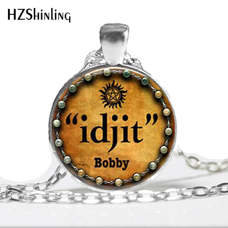 HZ--A416 New Supernatural Bobby Pendant Supernatural Bobby Jewelry Glass Dome Necklace Vintage HZ1
HZ--A416 New Supernatural Bobby Pendant Supernatural Bobby Jewelry Glass Dome Necklace Vintage HZ1
