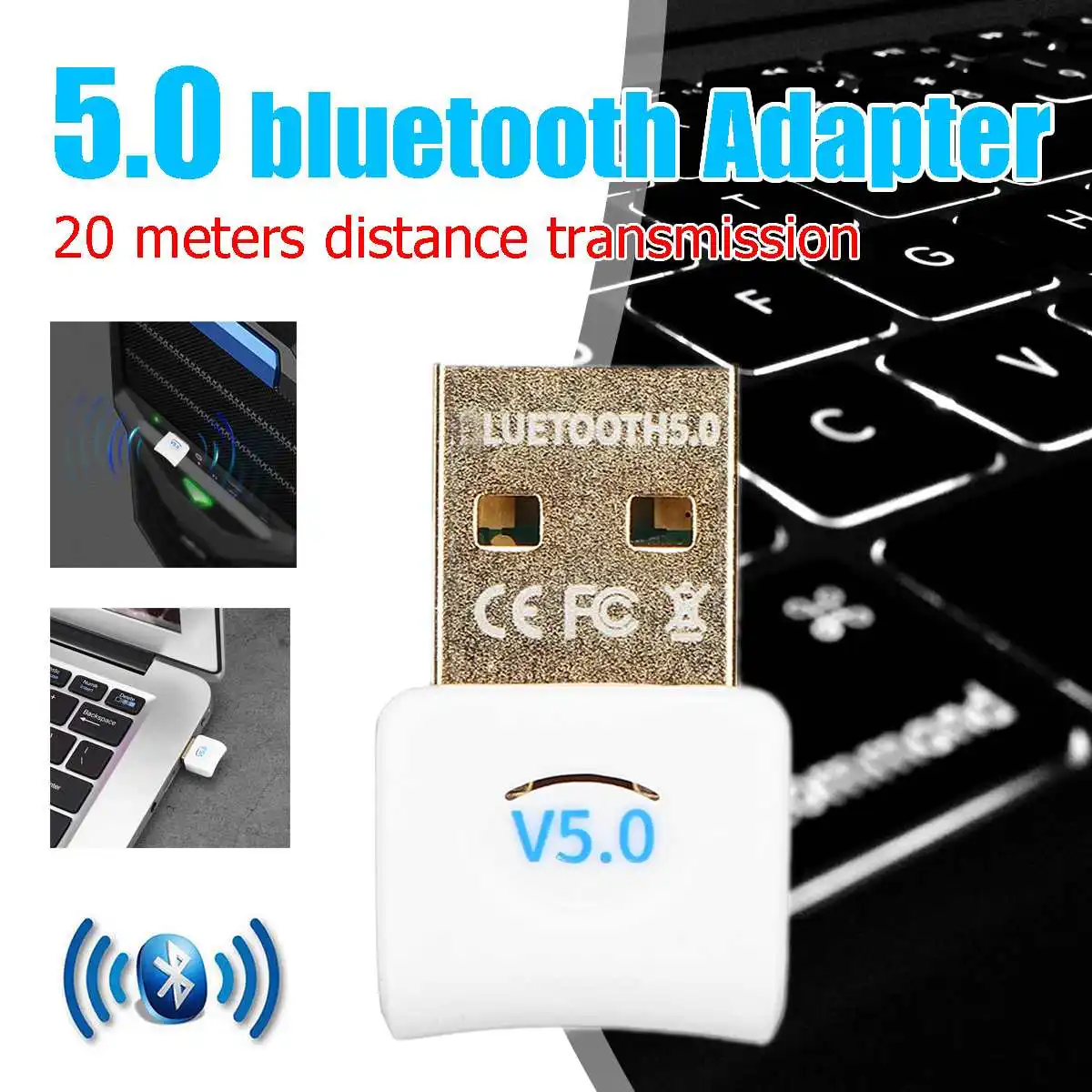 LEORY USB bluetooth5.0 Adapter Desktop Draadloze WiFi Audio Dongle Computer Aux Audio Speaker muziek
LEORY USB bluetooth5.0 Adapter Desktop Draadloze WiFi Audio Dongle Computer Aux Audio Speaker muziek