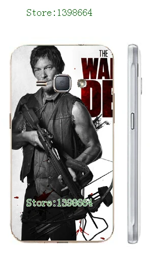 2016 new fashion online custom hot selling the walking dead white hard font b cases b