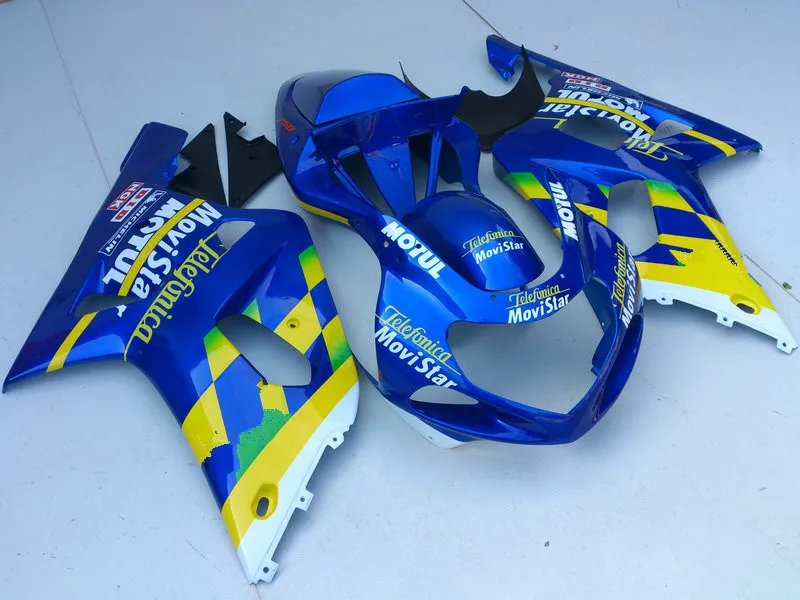 Motorcycle Fairing kit for SUZUKI GSXR600 750 K1 01 02 03 GSXR 600 GSXR750 2001 2002 2003 ABS Yellow blue Fairings+gifts SG50
Motorcycle Fairing kit for SUZUKI GSXR600 750 K1 01 02 03 GSXR 600 GSXR750 2001 2002 2003 ABS Yellow blue Fairings+gifts SG50