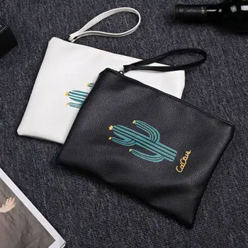 2019 Trendy PU Leather Cactus Cosmetic Bag Large Capacity Travel Makeup Storage Bags for Women Waterproof Phone File Hand Bag
2019 Trendy PU Leather Cactus Cosmetic Bag Large Capacity Travel Makeup Storage Bags for Women Waterproof Phone File Hand Bag