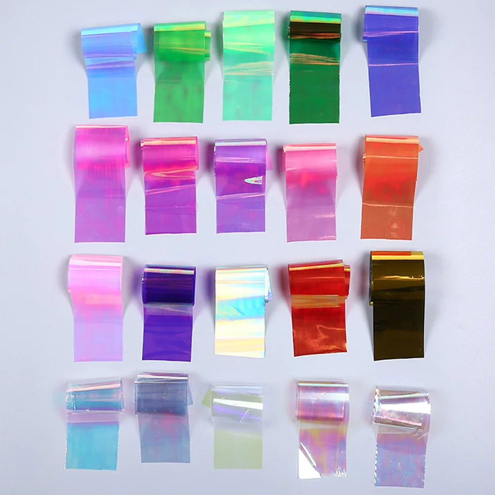 20PCS Nail Sticker Foil Water Set Design Nail Art Foil Stickers Transfer Decal Tips 4*20CM Manicure Decor L58
20PCS Nail Sticker Foil Water Set Design Nail Art Foil Stickers Transfer Decal Tips 4*20CM Manicure Decor L58
