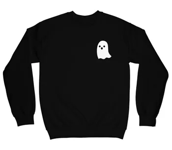 Ghost Pocket Print Women Sweatshirts Casual Hoodies For Lady Girl Funny Hipster Jumper Drop Ship SW-10
Ghost Pocket Print Women Sweatshirts Casual Hoodies For Lady Girl Funny Hipster Jumper Drop Ship SW-10
