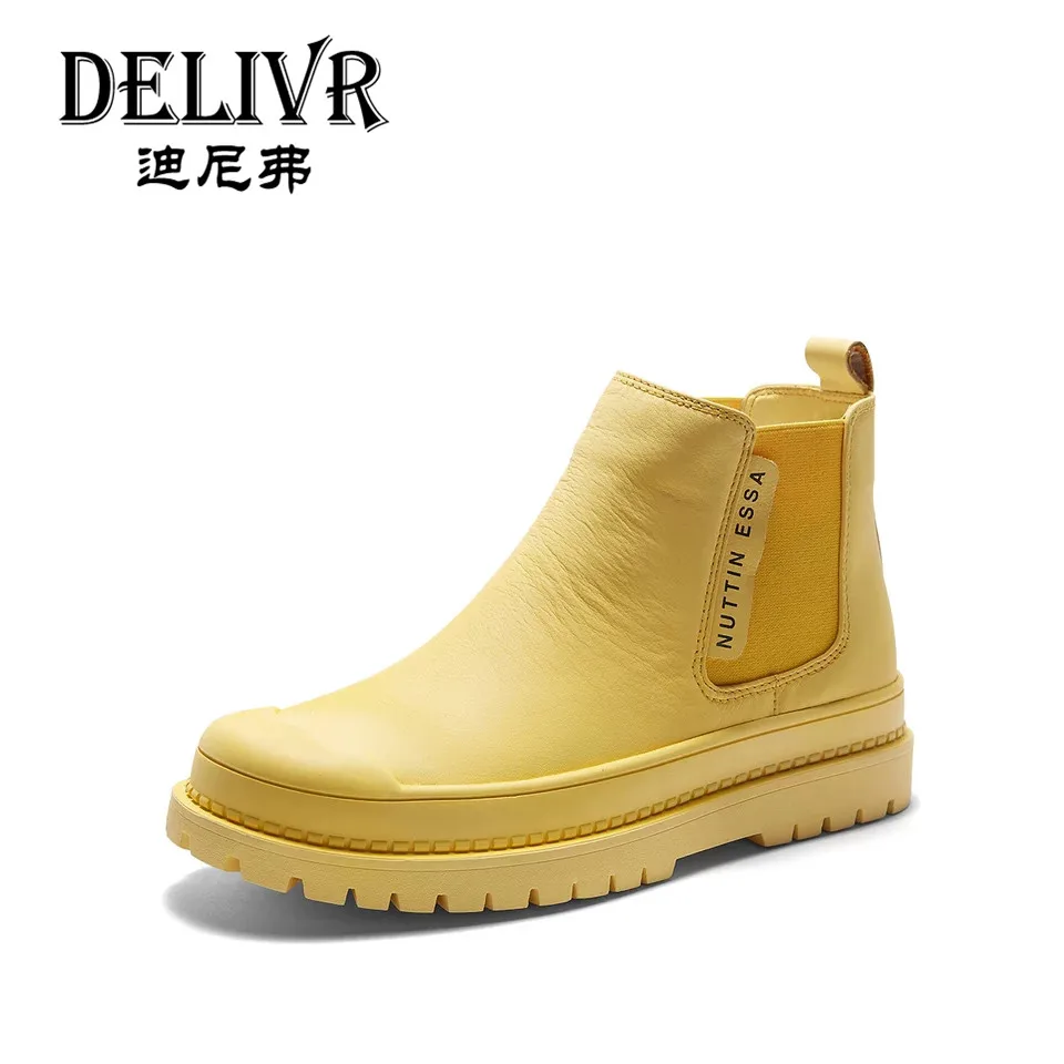 Delivr Women'S Boots Low Heel Casual Round Toe Boot Chelsea Boots Womens 2019 Simple Womens Boots Ankle Genuine Leather Solid
Delivr Women'S Boots Low Heel Casual Round Toe Boot Chelsea Boots Womens 2019 Simple Womens Boots Ankle Genuine Leather Solid