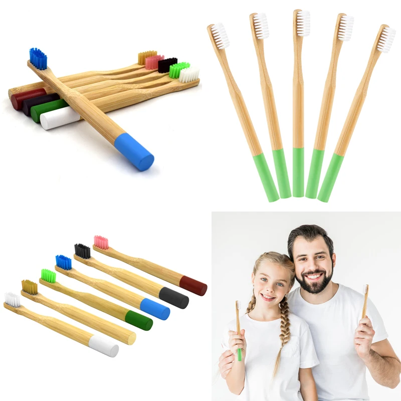 1Pc Adults/Children Eco-friendly Bamboo Handle Wooden Teeth Cleaning Toothbrush Soft Bristle Portable Tooth Brush For Family
1Pc Adults/Children Eco-friendly Bamboo Handle Wooden Teeth Cleaning Toothbrush Soft Bristle Portable Tooth Brush For Family