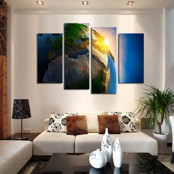 Unframed 4 Panels Nature Earth Landscape Canvas Print Painting Modern Canvas Wall Art for Wall Decor Home Decoration Artwork
Unframed 4 Panels Nature Earth Landscape Canvas Print Painting Modern Canvas Wall Art for Wall Decor Home Decoration Artwork