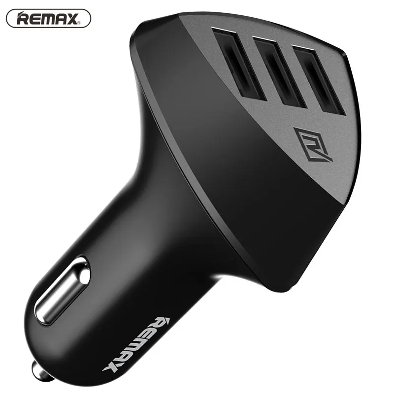 

Remax Car Charger 3USB 5V/4.2A Volt Quick Charge Competiable With Most Phones Tablet PC For Samsung Galaxy Note 5 S6 Edge +
