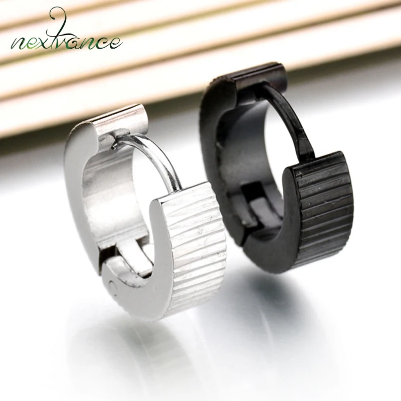 Nextvance Geometric Gear Hoop Earrings Punk Piercing Smalll Circle Earring for Men and Women Fashion Jewelry Brincos
Nextvance Geometric Gear Hoop Earrings Punk Piercing Smalll Circle Earring for Men and Women Fashion Jewelry Brincos