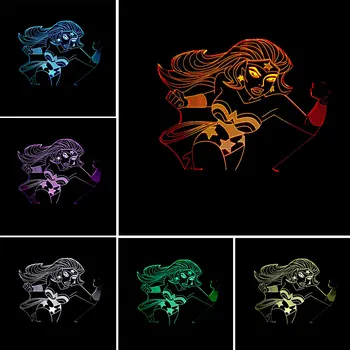 Wonder Woman 3D Light Super Hero Diana Prince LED Night Light 7 Color Changing Visual Table Lamp for Bedroom Home Decor Gfts
Wonder Woman 3D Light Super Hero Diana Prince LED Night Light 7 Color Changing Visual Table Lamp for Bedroom Home Decor Gfts
