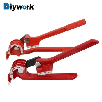DIYWORK 3 In 1 90 180 Degree Pipe Bending Tool Tube Bending Machine 6mm 8mm 10mm Combination Tube Bender Hand Tools