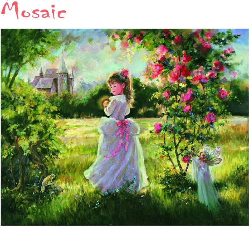Little Princess,Girl Painting"5D DIY Diamond Painting Full Square drill Handicraft Cross Stitch Diamond Embroidery picture
Little Princess,Girl Painting"5D DIY Diamond Painting Full Square drill Handicraft Cross Stitch Diamond Embroidery picture