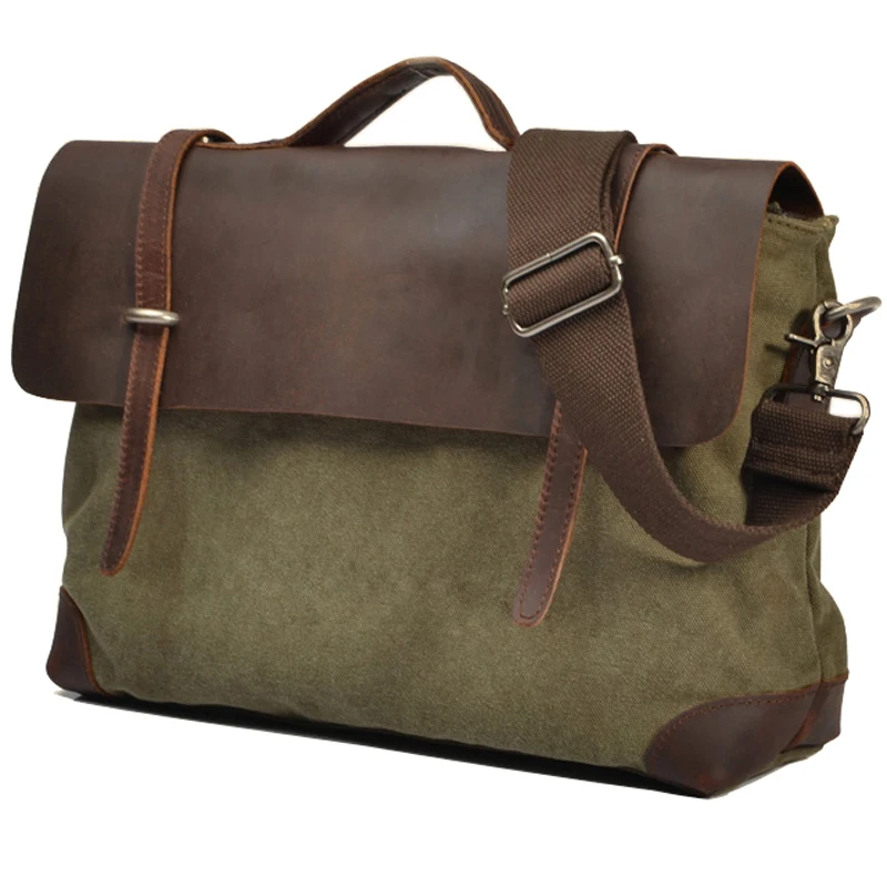 Vintage Military Canvas Leather Men Messenger Bag Men Shoulder Bag Men Bag tote Handbag Leather Briefcase Crossbody Bag Sling
Vintage Military Canvas Leather Men Messenger Bag Men Shoulder Bag Men Bag tote Handbag Leather Briefcase Crossbody Bag Sling